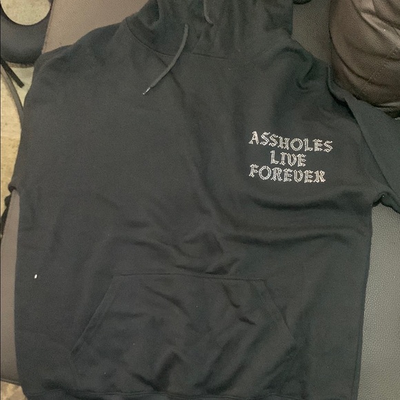 Black Graphic Women's Sweater - Picture 1 of 3